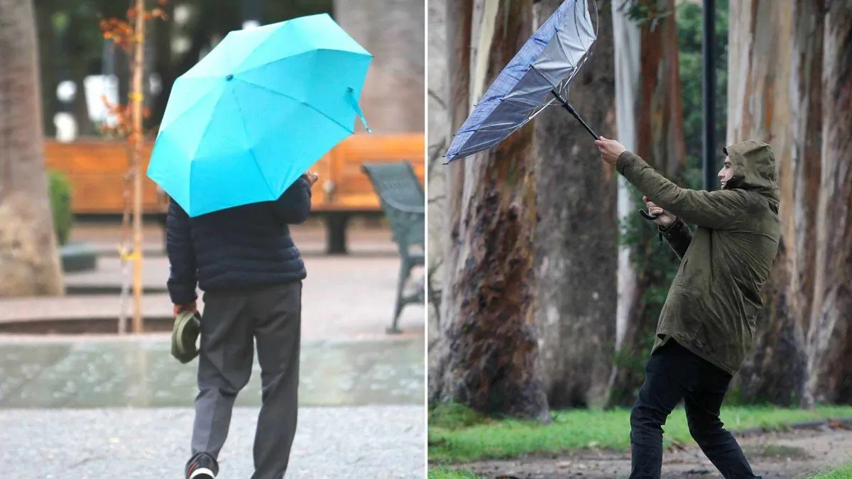 Pronóstico: Lluvias y vientos de hasta 40 km/h este martes. Zonas afectadas aquí.
