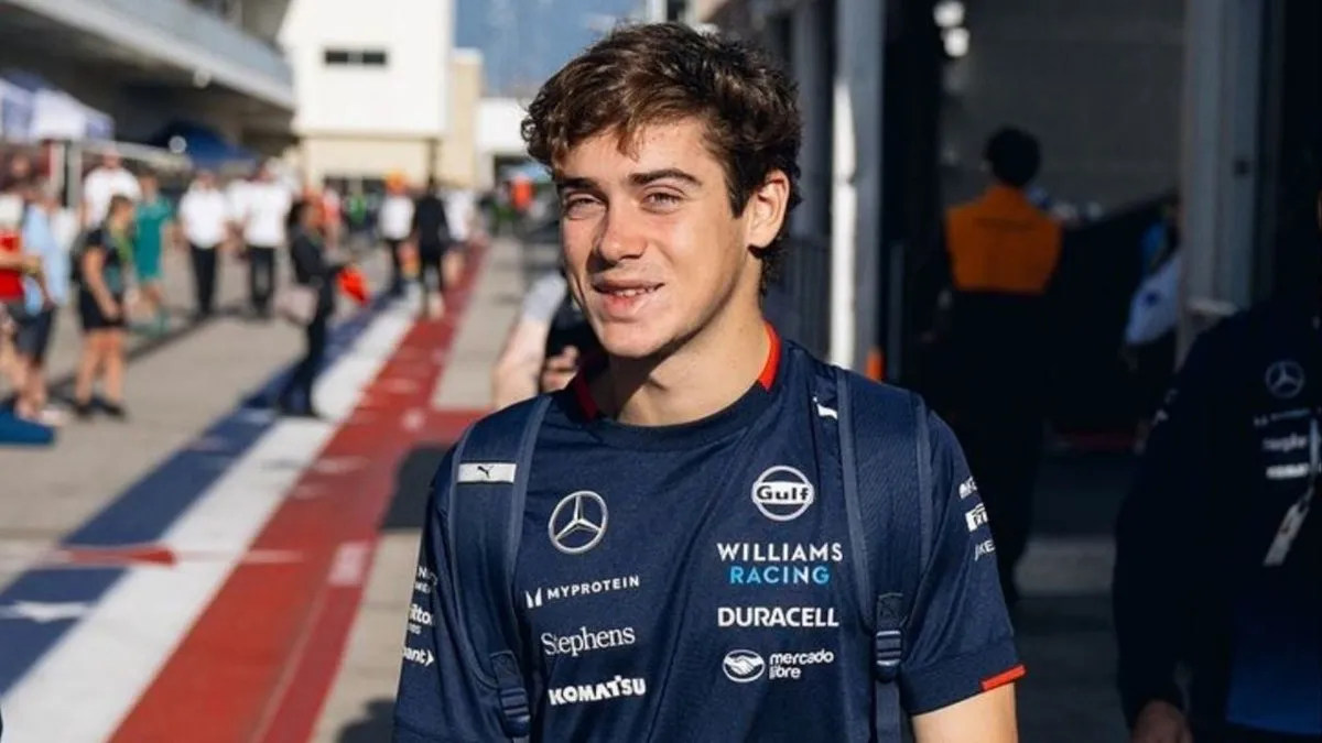 Franco Colapinto: el condimento especial que promete en el GP de Brasil.