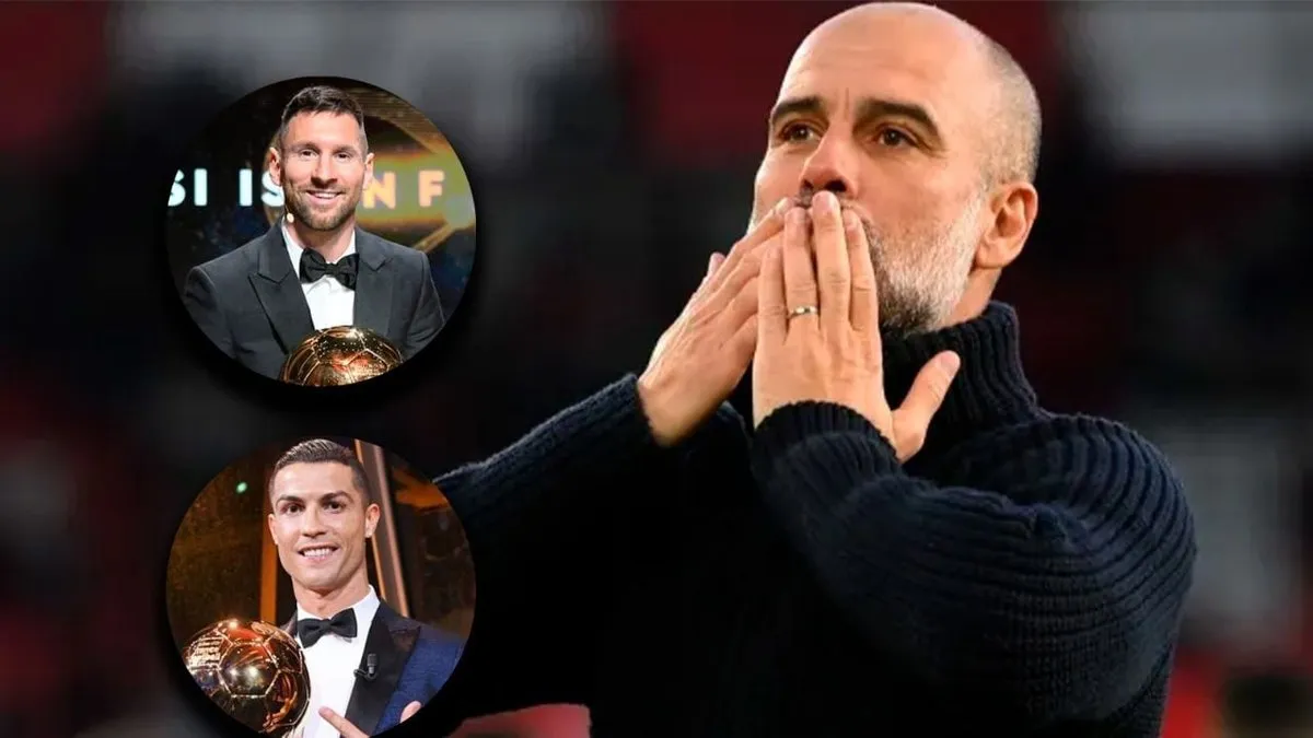 Guardiola compara a Messi y Cristiano: el legado de dos gigantes del fútbol.