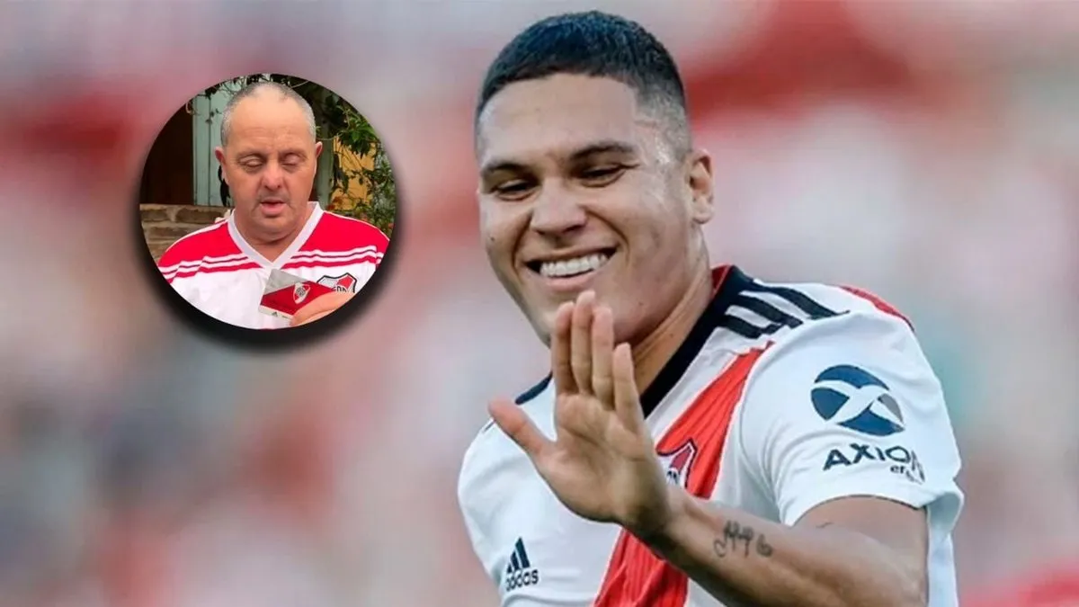 El conmovedor acto de Juanfer Quintero que tocó el corazón de un hincha de River.