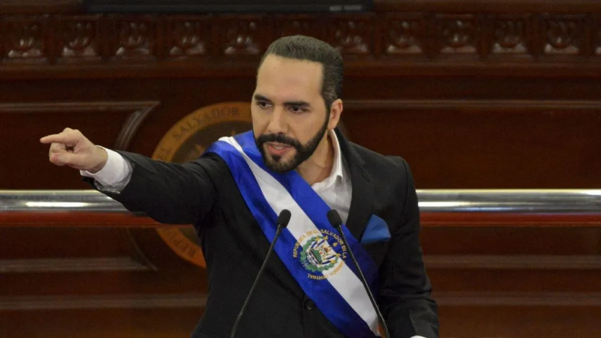 Nayib Bukele desata polémica al hablar sobre la inseguridad en Chile. Nayib Bukele desata polémica al hablar sobre la inseguridad en Chile.