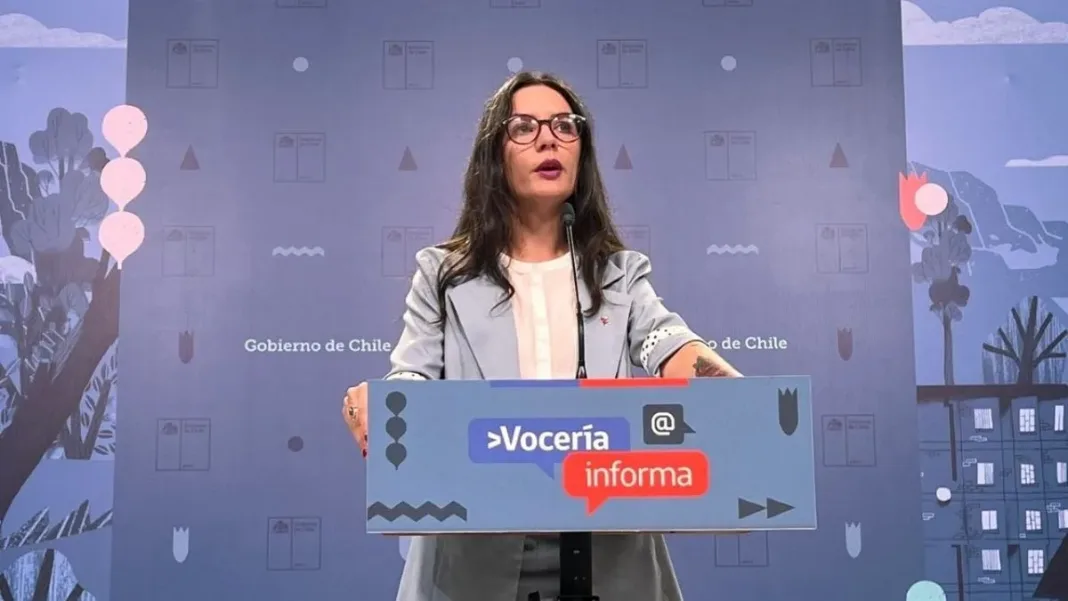 Camila Vallejo solicita al Senado avanzar en el proyecto de apoyo de las Fuerzas Armadas.