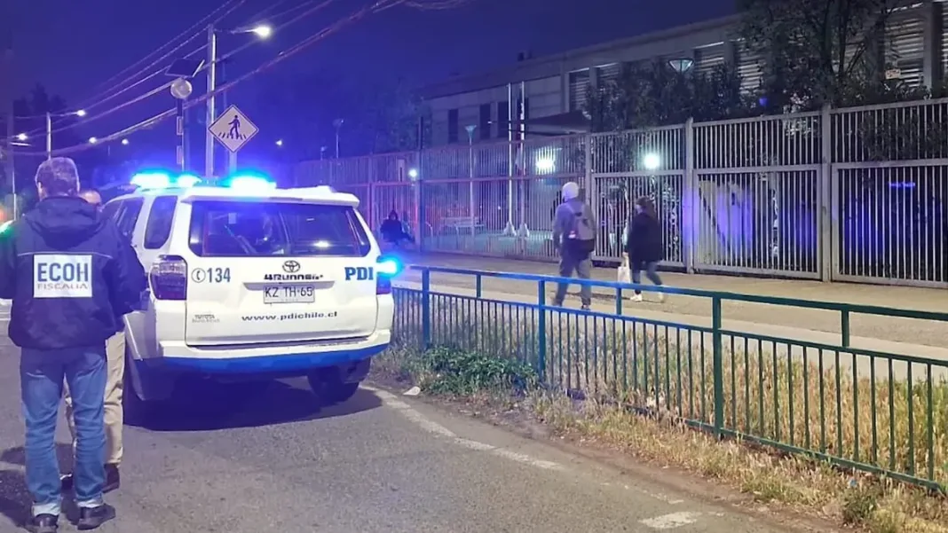 Conductor asesinado en Macul tras intento de robo a mano armada.