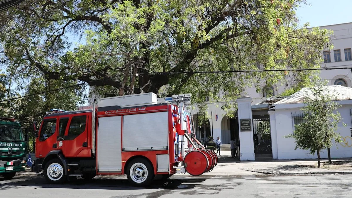 Cuatro estudiantes en riesgo vital tras incidente con elementos incendiarios en el INBA.