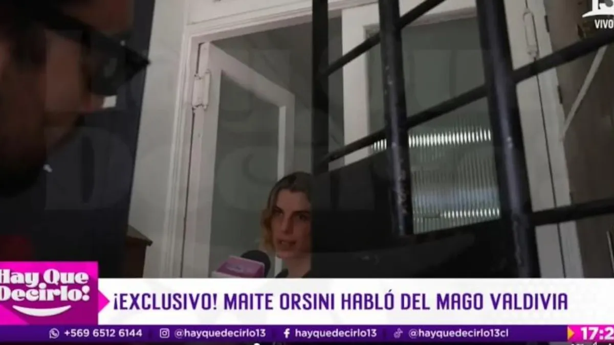 Maite Orsini expresa su dolor ante las denuncias de violación contra Jorge Valdivia.