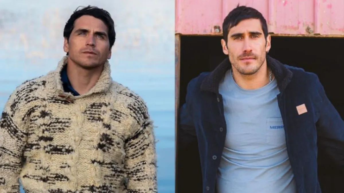 Pedro Astorga y Pangal Andrade: un reencuentro tras meses de encierro.