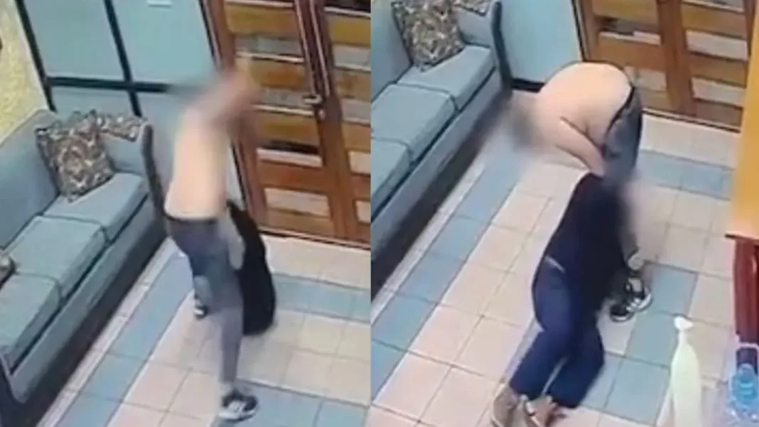 Brutal golpiza a conserje de 68 años en un edificio de Santiago