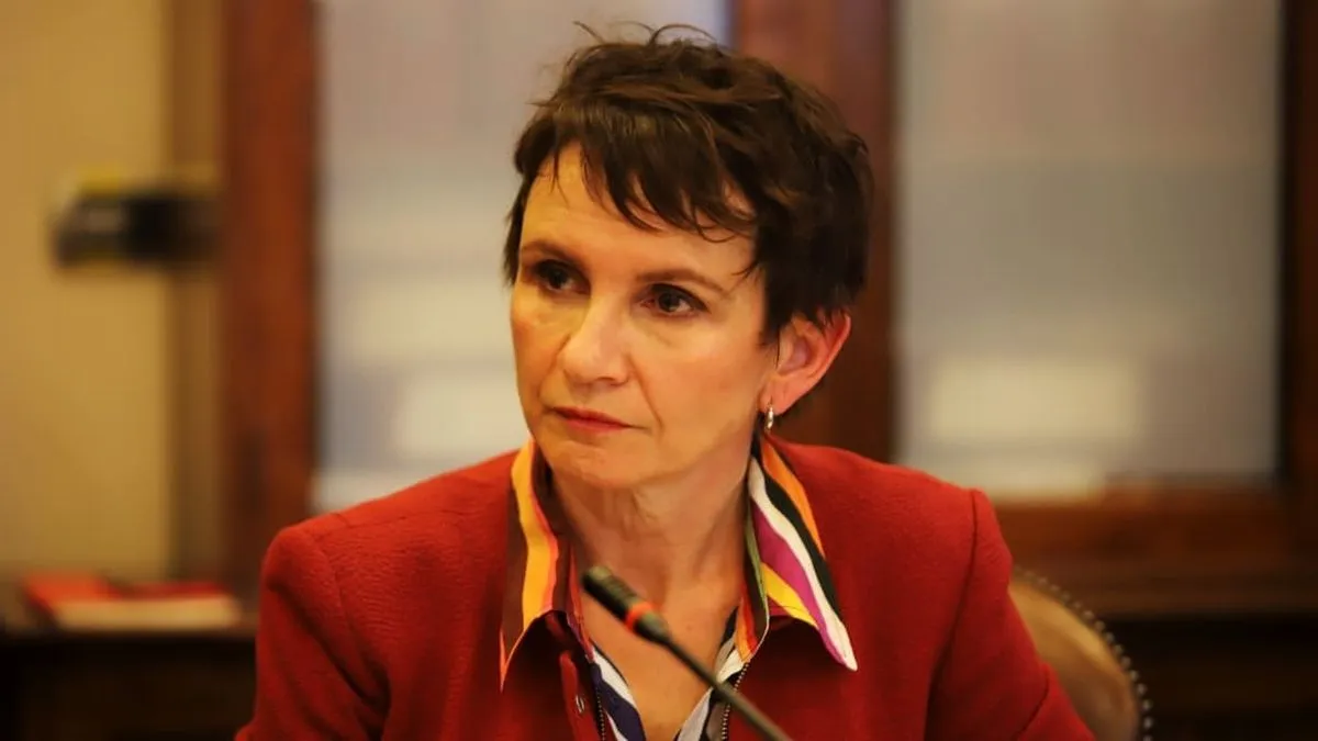 La ministra Carolina Tohá presenta su informe en la comisión investigadora del caso Monsalve. La ministra Carolina Tohá presenta su informe en la comisión investigadora del caso Monsalve.