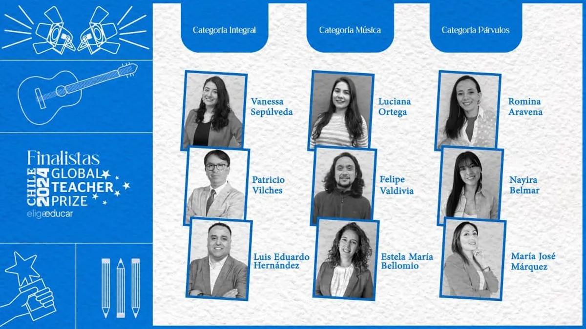 Global Teacher Prize Chile 2024: ¡Sigue EN VIVO la premiación a los mejores docentes!
