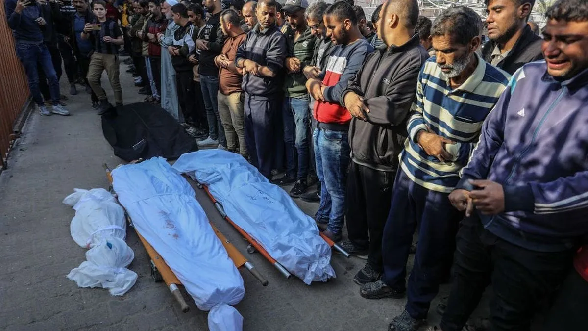 La ONU revela que la mayoría de las víctimas en Gaza son niños y mujeres. La ONU revela que la mayoría de las víctimas en Gaza son niños y mujeres.