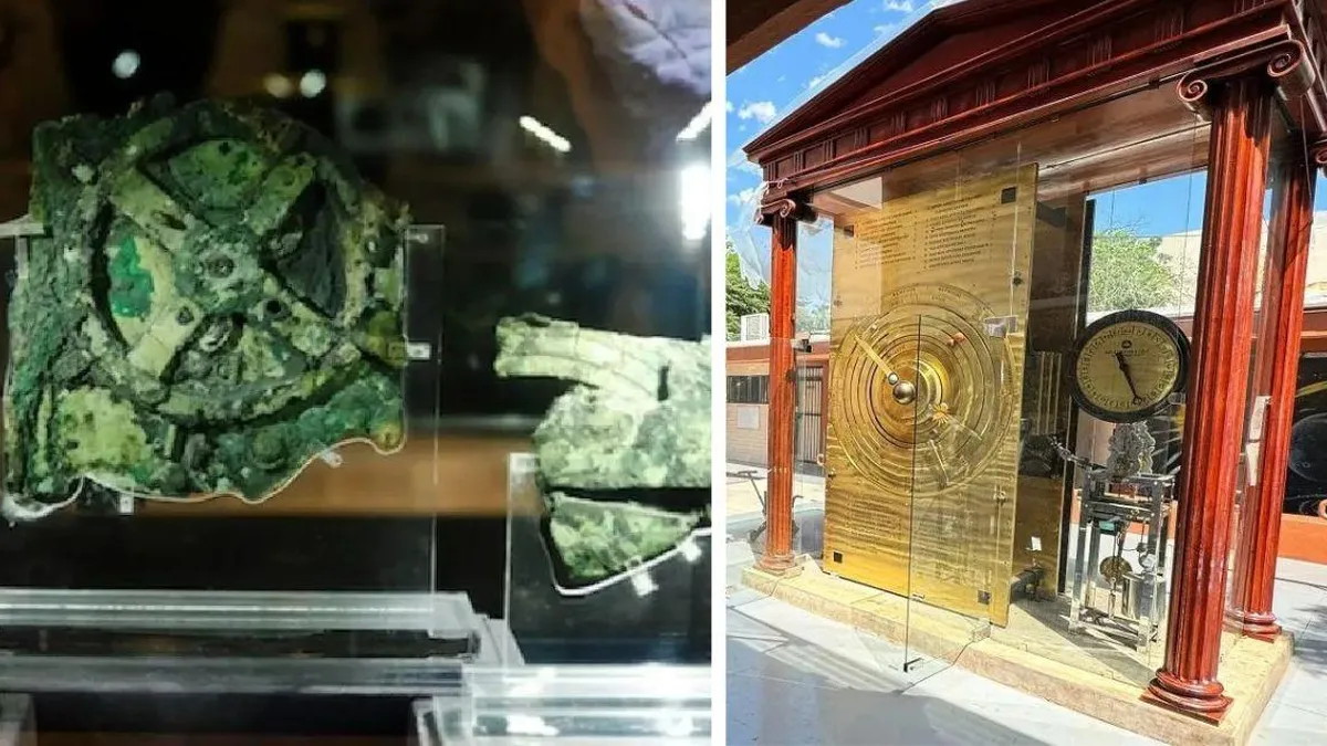 Recrean la antigua computadora mecánica de Anticitera Recrean la antigua computadora mecánica de Anticitera