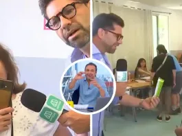 Votante furiosa rechaza helado en Mega