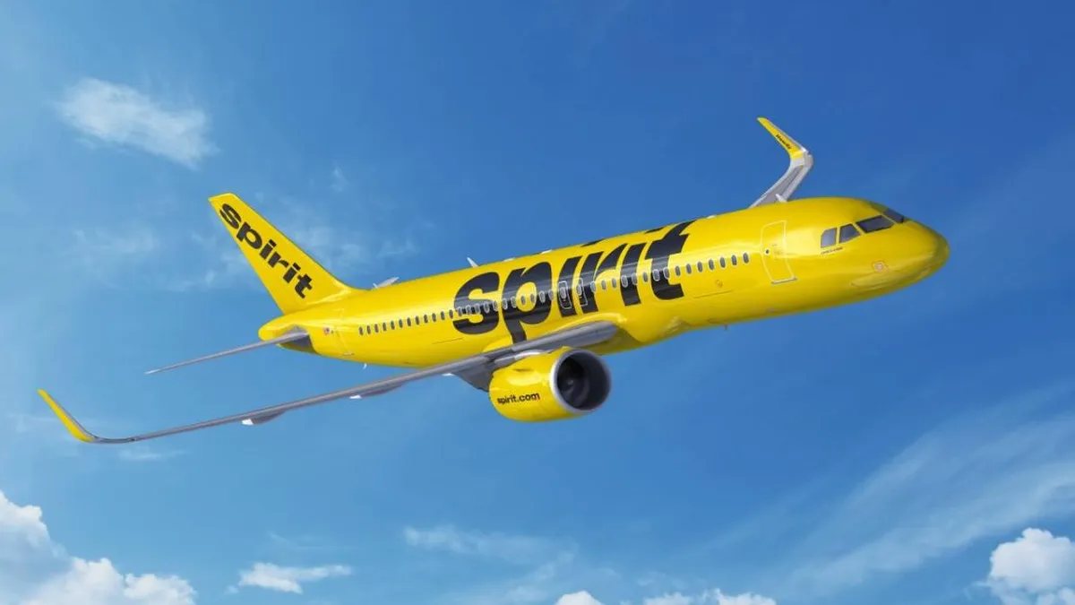 Avión de Spirit Airlines se ve obligado a huir de Haití tras ataque a balazos.