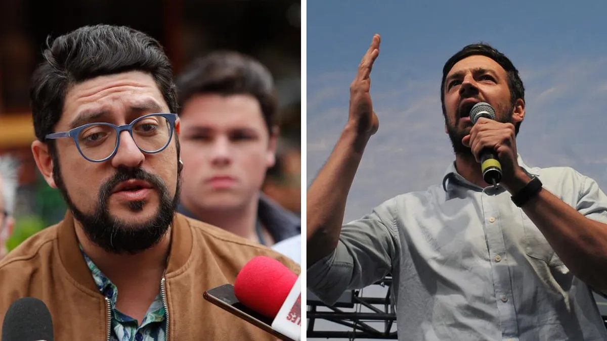 Francisco Orrego esquiva preguntas sobre disculpas a Vodanovic en CHV.