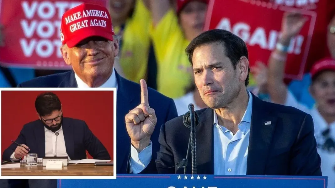 Posibles tensiones entre Chile y EE.UU. si Trump nombra a Rubio como Secretario de Estado.