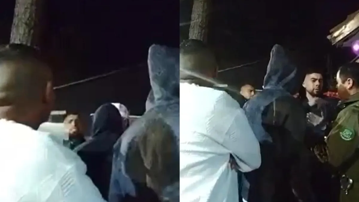 Arturo Vidal en control policial en Vitacura: "Déjenme tranquilo".