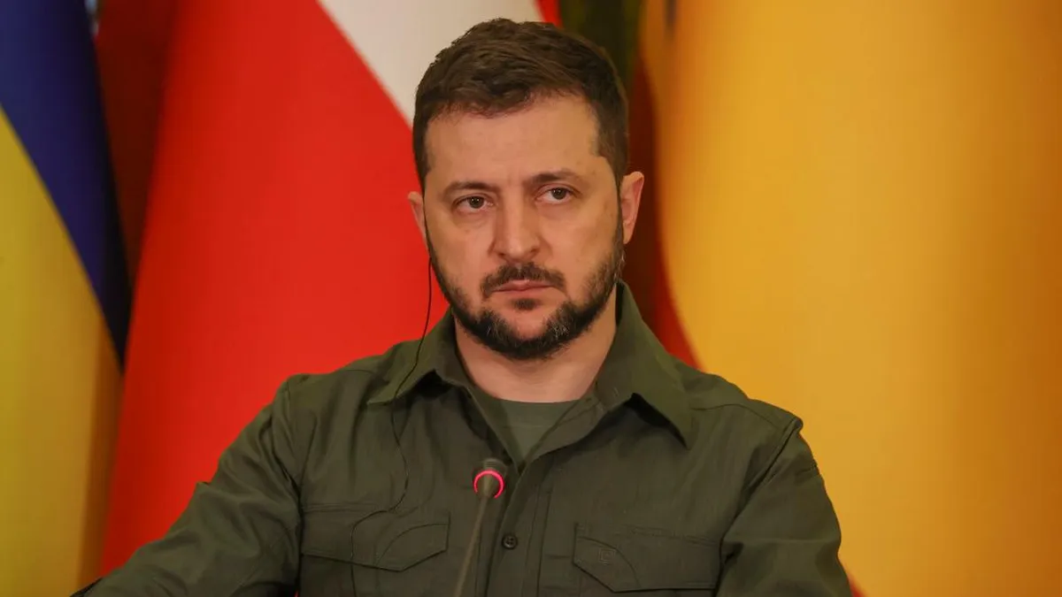 Zelenski reconoce la difícil situación en el frente ucraniano ante el avance ruso.