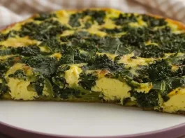 Tortilla de kale: una receta rápida y fácil para disfrutar de un plato saludable.
