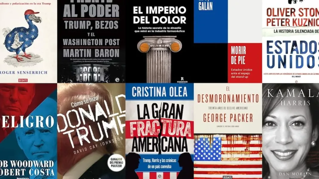 Descubre 10 libros clave para comprender EE. UU. antes del 5N.