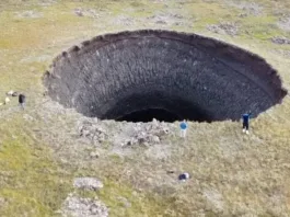 Cráteres en Siberia: un enigma vinculado al calentamiento global.