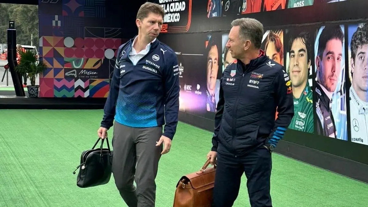 Horner y Vowles discuten el fichaje de Colapinto: un gesto significativo de Red Bull.