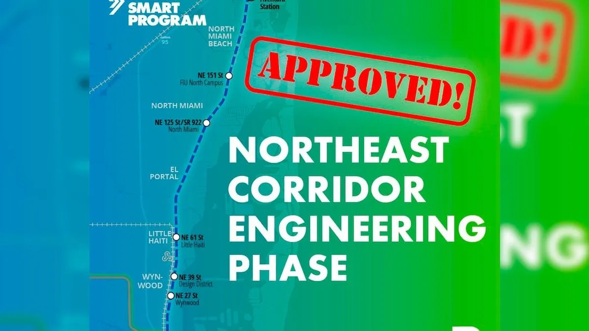Miami impulsa el transporte con nuevo financiamiento para tren rápido en el condado. Miami impulsa el transporte con nuevo financiamiento para tren rápido en el condado.