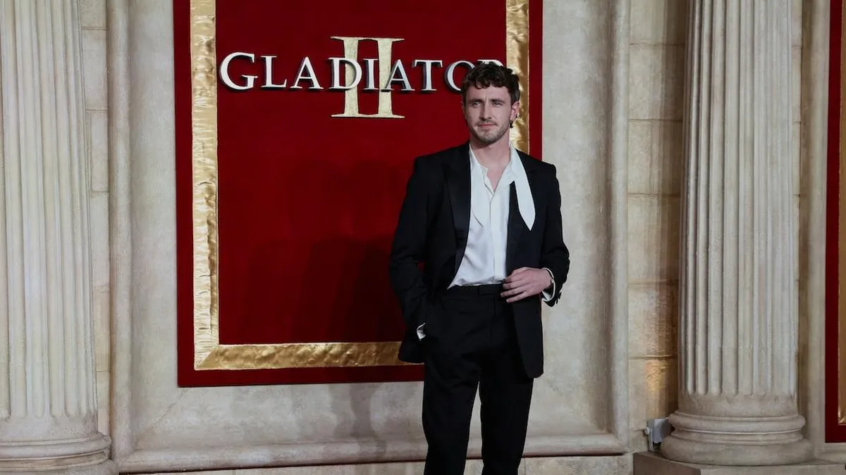 Paul Mescal redefine al guerrero en "Gladiador": un héroe con dudas y miedos.