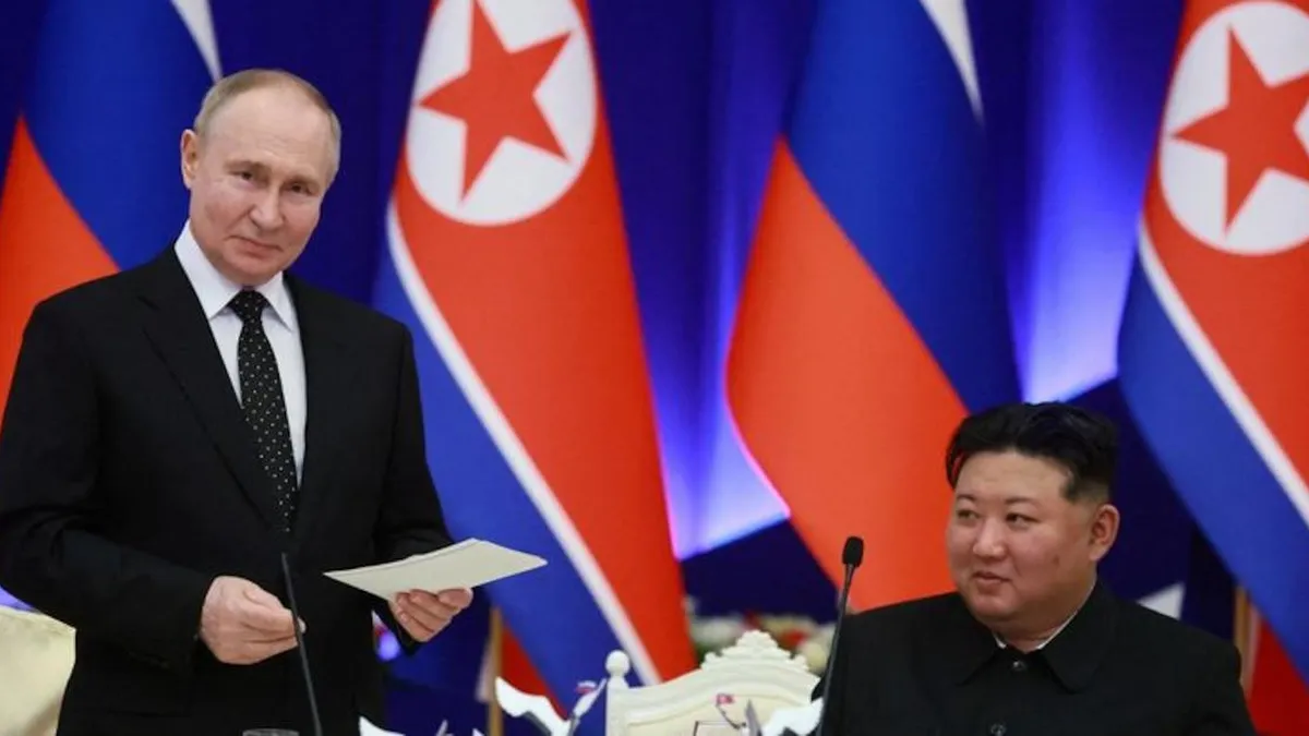 Putin ratifica tratado militar con Corea del Norte tras envío de tropas.