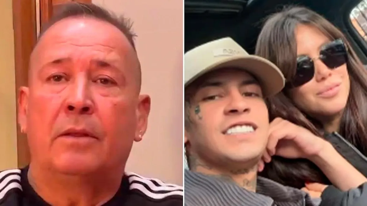 El padre de L-Gante sobre su romance con Wanda Nara: "Le sirve estar en pareja".