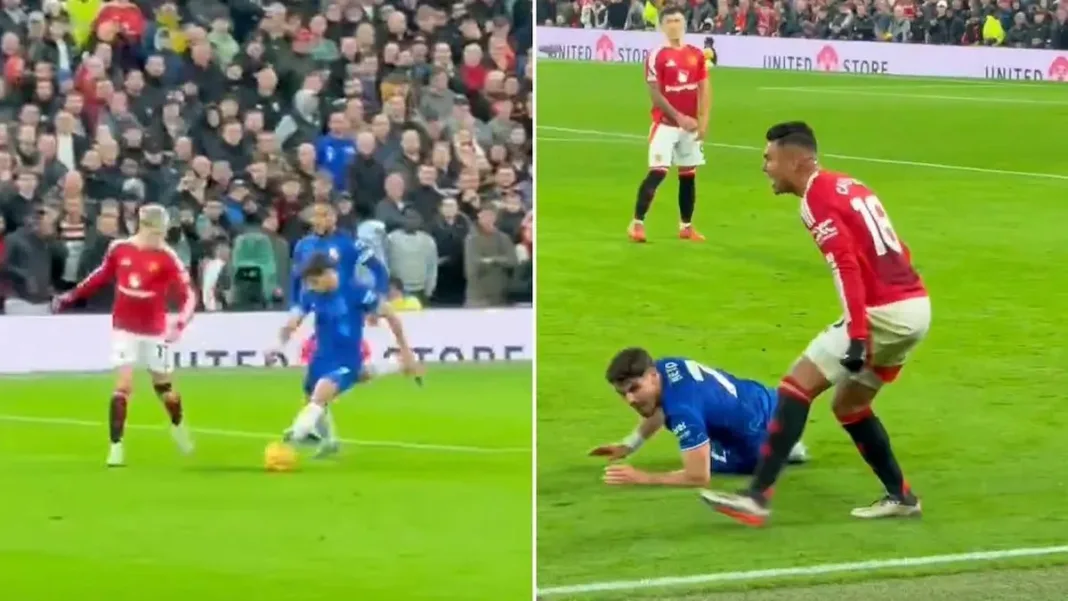 Casemiro critica a Garnacho tras el empate del Manchester United con Chelsea.