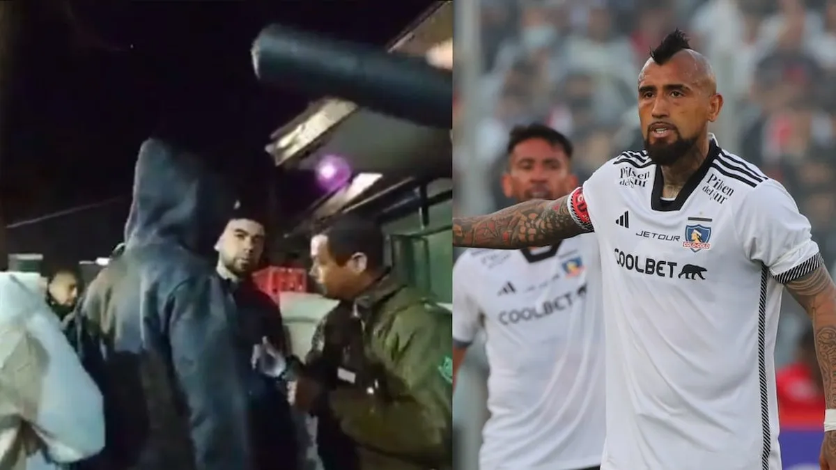 Tenso control de identidad a Arturo Vidal: "¡Estos huevones no pueden pedir eso!"