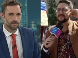 Francisco Orrego y Daniel Matamala debaten en un intenso round electoral.