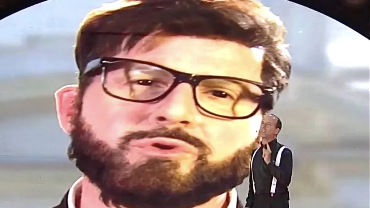 Stefan Kramer imita a Boric y provoca pifias en la Quinta Vergara.