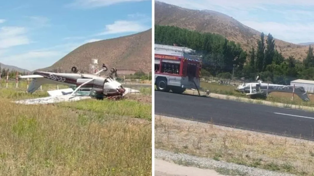 Accidente en aeródromo de Salamanca: Cuatro heridos tras caída de avioneta.
