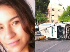 Tragedia en Argentina: joven muere tras ser atropellada y volcar la ambulancia.