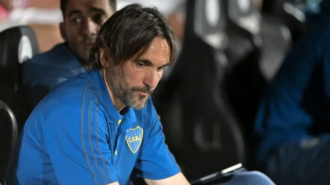 Diego Martínez critica al Consejo de Fútbol de Boca con contundente mensaje.