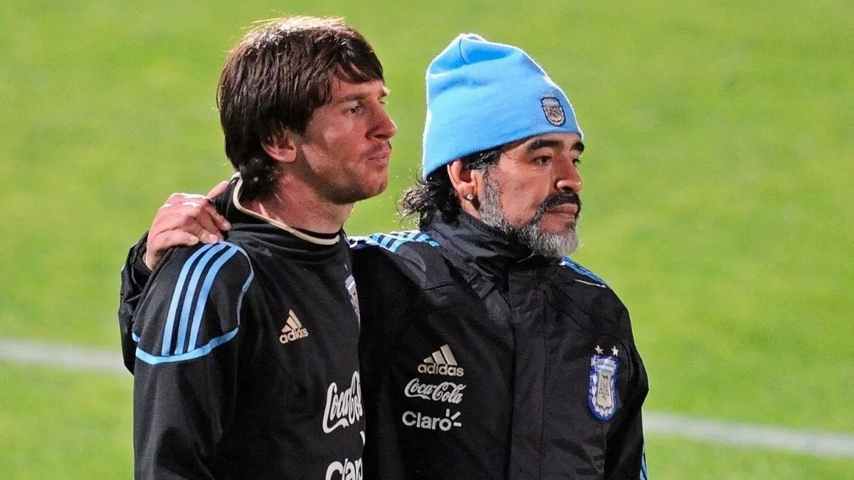Explorando la compleja relación entre Maradona y Messi Explorando la compleja relación entre Maradona y Messi