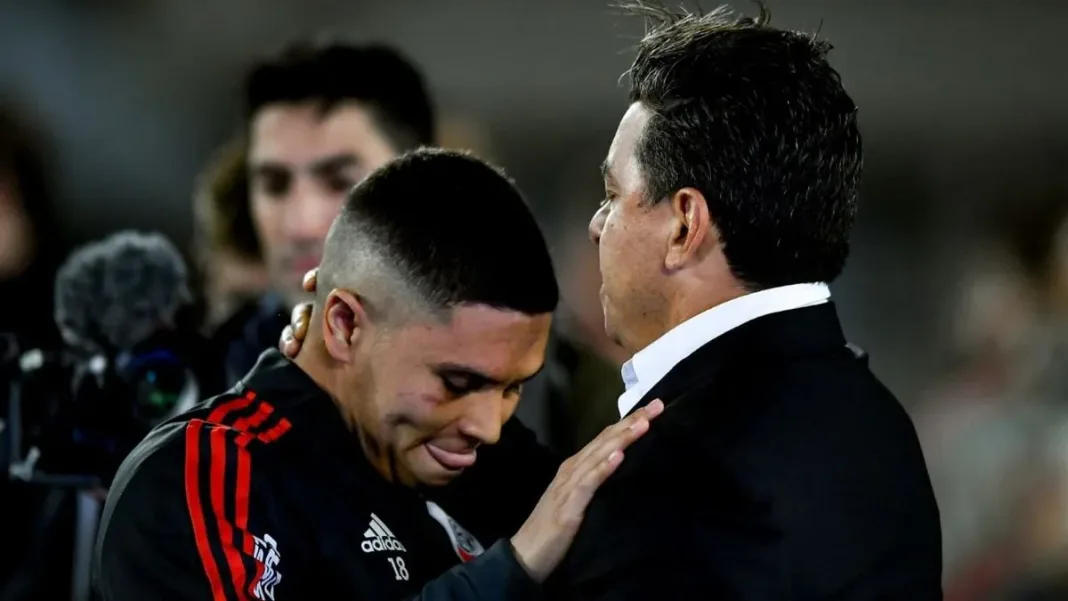 Gallardo se pronuncia sobre el posible regreso de Juanfer a River tras su éxito en Racing.