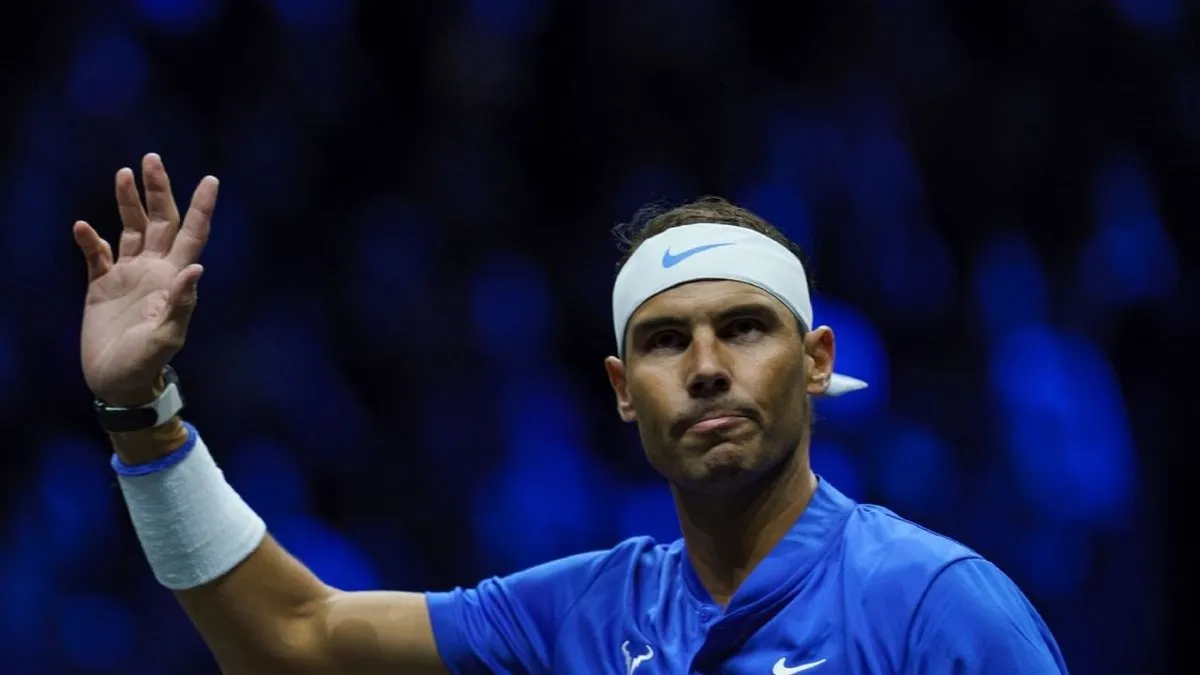 La Copa Davis rinde homenaje a Rafael Nadal en su emotiva despedida.