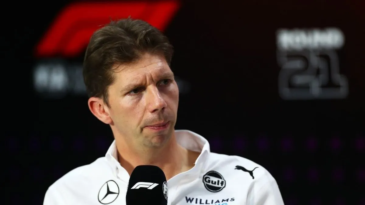 Franco Colapinto comparte la reacción del jefe de Williams tras su accidente. Franco Colapinto comparte la reacción del jefe de Williams tras su accidente.