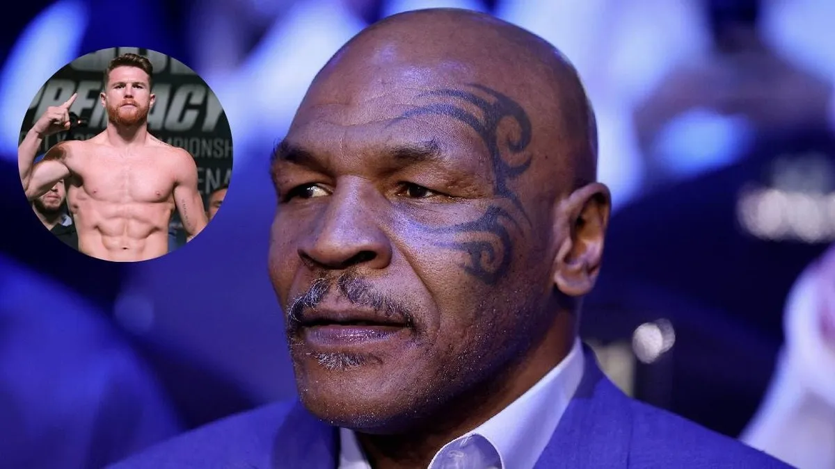 Mike Tyson lanza un contundente mensaje a Canelo Álvarez en medio de la controversia.