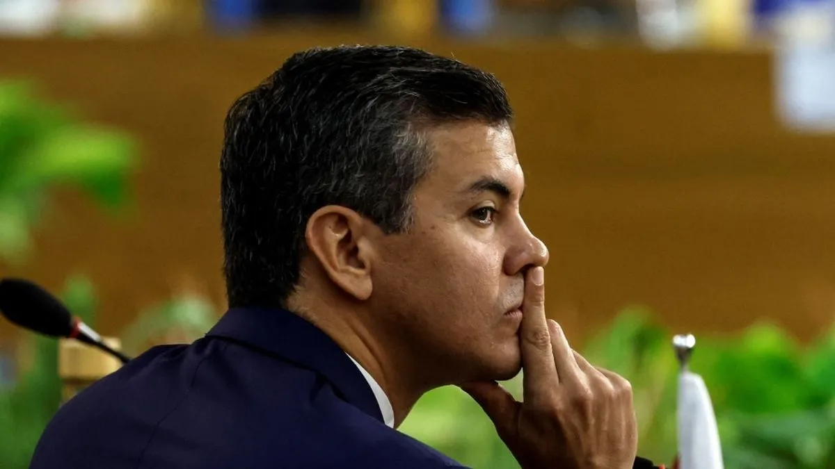 El Presidente Santiago Peña es hospitalizado de urgencia en Río de Janeiro. El Presidente Santiago Peña es hospitalizado de urgencia en Río de Janeiro.