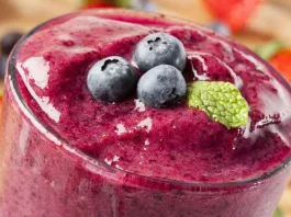 Batido de arándanos: la receta perfecta para aumentar tu masa muscular.