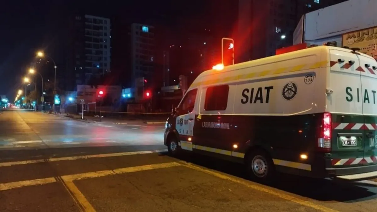 Tragedia en Pudahuel: conductor pierde control y atropella a dos personas