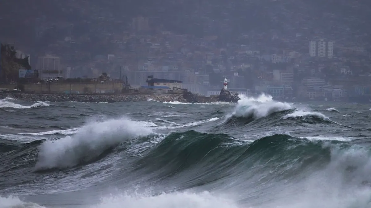 Alerta de marejadas en la costa del país a partir de este domingo Alerta de marejadas en la costa del país a partir de este domingo