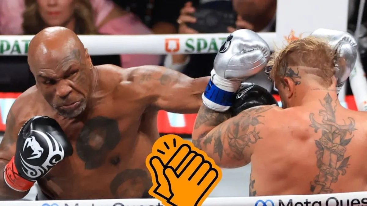 Mike Tyson se rinde en su regreso al ring ante Jake Paul en una pelea decepcionante.