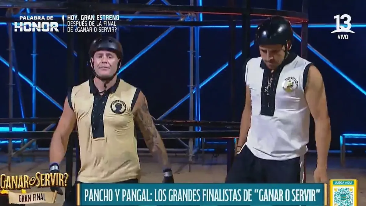 Pangal Andrade y Pancho Rodríguez brillan en la final de ¿Ganar o servir? con 23 Pangal Andrade y Pancho Rodríguez brillan en la final de ¿Ganar o servir? con 23