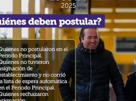 El período complementario de postulación inicia el 15 de diciembre.