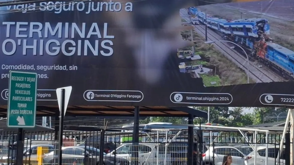 Controversia en O'Higgins: publicidad insensible sobre accidente ferroviario. Controversia en O'Higgins: publicidad insensible sobre accidente ferroviario.