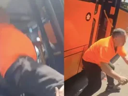 Conductor de microbús agredió a estudiantes tras ser reprendido por exceso de velocidad.